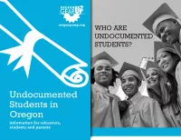 Undocumented Students in Oregon