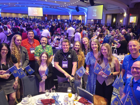 Oregon GEAR UP delegation of educators, students, and leaders at the 2026 NCCEP Annual Conference in Washington D.C.
